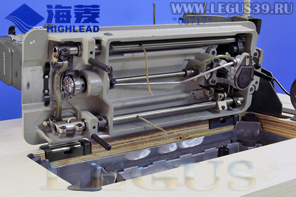 Одноигольная универсальная промышленная швейная машина HIGHLEAD GC0518 для легких и средних материалов