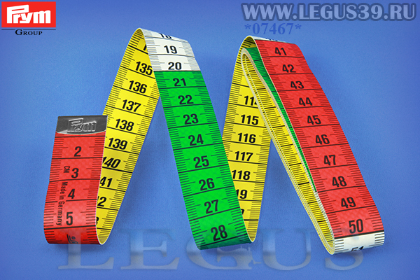 Сантиметр портновский 1,5 метра PRYM, Measuring tape 150 см отличается высоким немецким качеством и прослужит вам долгое время, 212821