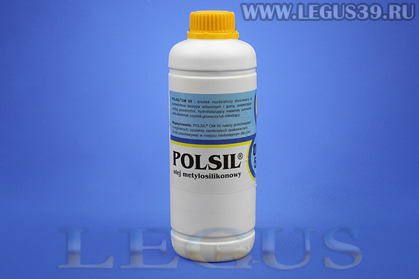 Силикон густой 1 литр OM 50 POLSIL, Смазка на основе силикона для обработки нитей и тканей