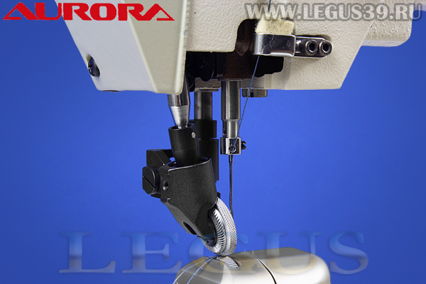 Швейная машина Aurora A-8810 одноигольная колонковая машина с унисонной подачей верхнего и нижнего ролика и иглы для шитья обуви
