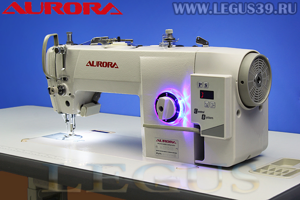 Прямострочная швейная машина Aurora A-721D-03 челночного стежка с игольным продвижением