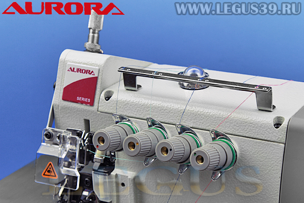 Оверлок Aurora A-800D-4 (Direct drive) Четырехниточная двухигольная стачивающе-обметочная машина со встроенным сервоприводом (артикул 233419)