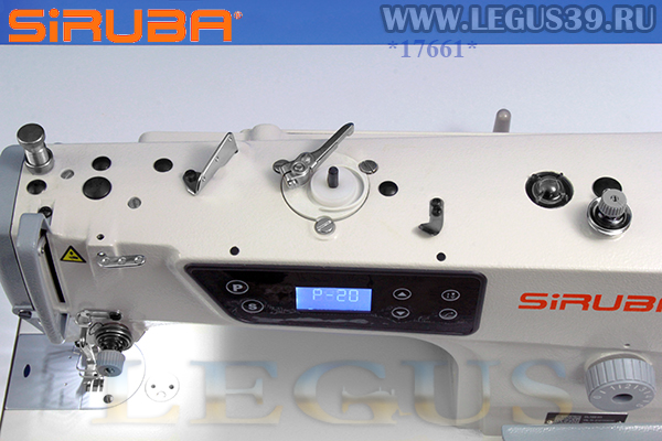 Швейная машина SIRUBA DL720-H1 (Direct drive) art. 280838 - прямострочная машина для средних и тяжелых материалов (Встроенный сервопривод)