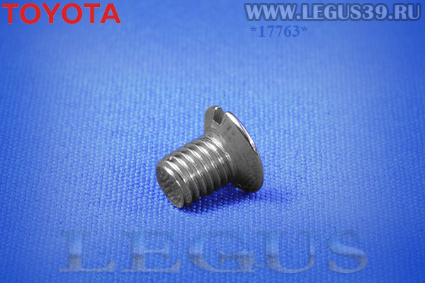Винт игольной пластины 10401 для бытовой машины Toyota RS2000 (set screw for needle plate)
