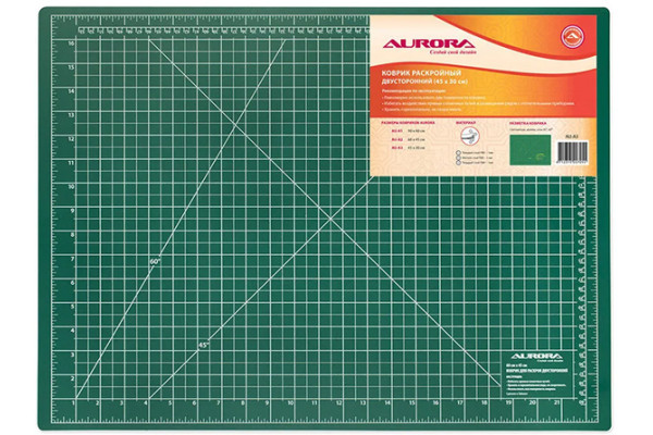 Мат для раскроя 450*300*3мм. CM-45 DW-12123 AU-4530 *06103*