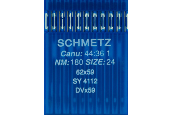 DVx59 (62X59/114SC) №180 Schmetz canu:44:36 1 Иглы швейные *19190*