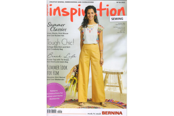 Журнал Inspiration Bernina 2022/02 Summer *19559* арт.P63100