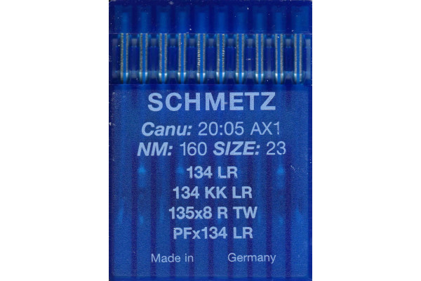 134LR №160 Schmetz canu:20:05 AX1 Иглы швейные *20446* для кожи 134LR №160 Schmetz canu:20:05 AX1 Иглы швейные *20446* для кожи