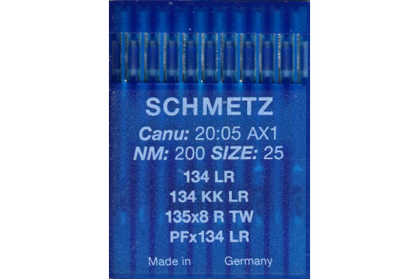 134LR №200 Schmetz canu:20:05 AX1 Иглы швейные *20449* для кожи 134LR №200 Schmetz canu:20:05 AX1 Иглы швейные *20449* для кожи
