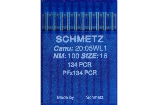 134PCR №100 Schmetz canu:20:05 WL1 Иглы швейные *20451* для двухигольной машины 134PCR №100 Schmetz canu:20:05 WL1 Иглы швейные *20451* для двухигольной машины