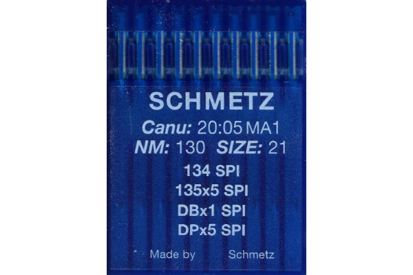 134SPI №130  Schmetz canu:20:05MA1 Иглы швейные *20453*