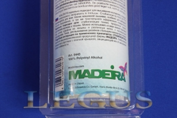Стабилизатор водорастворимый самоклеющийся для кружев Madeira Avalon Fix 24см.x1м. art.9443 *06522*