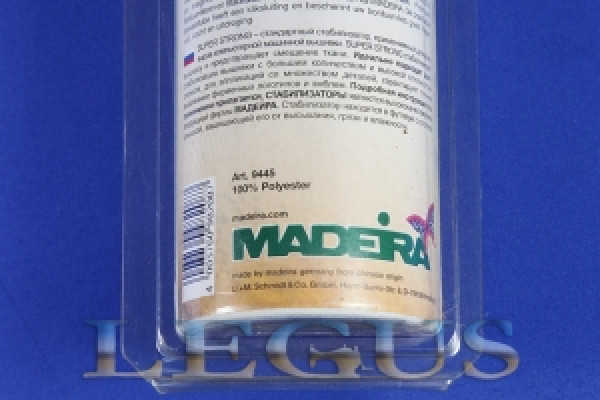 Стабилизатор особопрочный для крупных мотивов Madeira Super Strong(белый) 30см.x1м. art.9445 *06523*