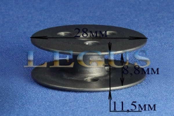 Шпулька для 2x иголки HIGHLEAD H4912I8001 для GC20618-1-D, GC20618-2-D Aluminium *08868* Bobbins Original