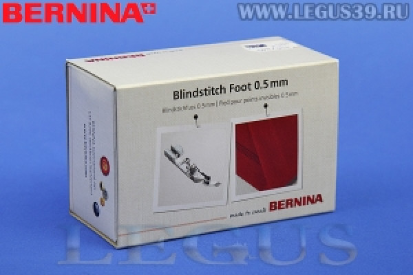 Лапка Б.М. оверлочная Bernina 450/460 Foot, Лапка для потайной строчки 0,5mm. 502070.03.48 *14878* Blindstitch Foot Blindstichfuss