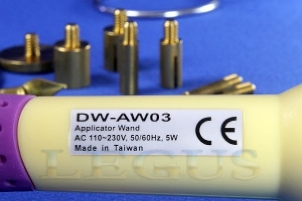 Аппликатор для вклеивания страз DW-AW-03(10)VDE +10 насадок Hot-Fix Crystal Applikator Wand  *11852*