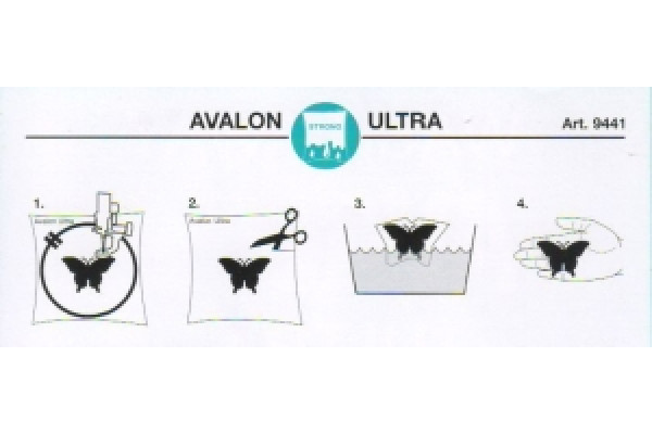 Стабилизатор водорастворимый особокрепкий Madeira Avalon Ultra 30см.x3м. art.9441 *06520*