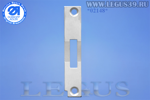 Игольная пластина Durkopp Adler 291 KL. *02148* 0291 006501 STICHPLATTE, Needle Plate (ORIGINAL) оригинал