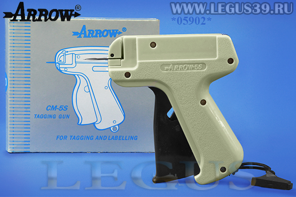 Пистолет для этикеток ARROW 5S S37 (S-37, S 37) для средних и тяжелых тканей *05902* Игольчатый этикет-пистолет (степлер для бирок) с цельнометаллической иглой