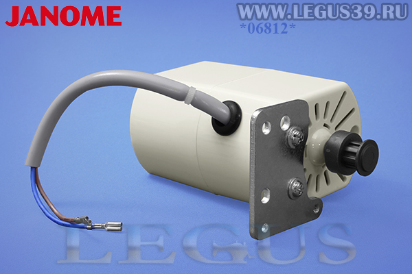 Минимотор Janome оверлок 204,205,210,634,644,714,9102D 792618003 YM-261-12E 120W 7600об. *06812* (для 204 артикул M-2042A) (для 205 M-2045) (с крепежной пластиной) (580г)
