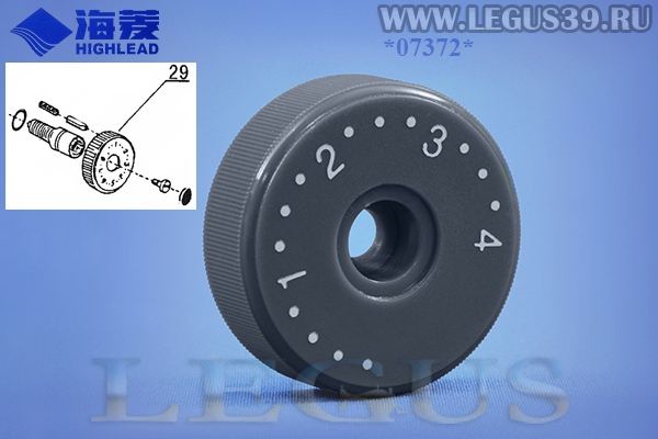 Регулятор шага стежка HIGHLEAD GC128-M Dial H1205E0661 *07372* от 0 до 4мм