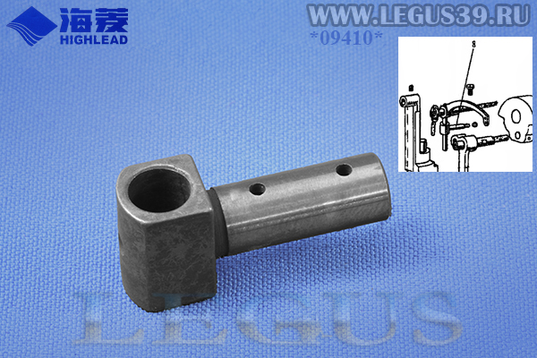 Втулка нитепритягивателя HIGHLEAD GC0618-1 / GC0618-1SC / GC0618-D2 / GC0518-1 *09410* B24 H3100C2040 Slide lever