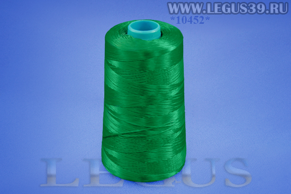 Мешкозашивочные нитки 1/160 зеленые 1000м *10452*