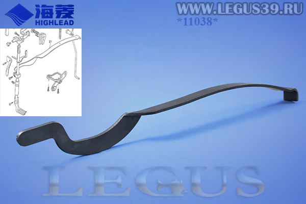 Пружина H3100G2150 плоская давления лапки Presser bar spring HIGHLEAD GC0618 *11038*