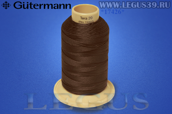 Нитки Gutermann (Гутерман) Tera №20MK 200м #776 коричневый# 732060 *17426* (40г) Нитки Gutermann (Гутерман) Tera №20MK 200м #776 коричневый# 732060 *17426* (40г)