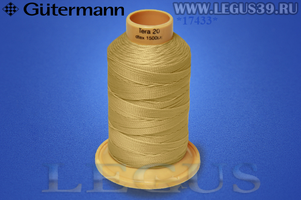 Нитки Gutermann (Гутерман) Tera №20MK 200м #6298 бежевый золотистый# 732060 *17433* (40г) Нитки Gutermann (Гутерман) Tera №20MK 200м #6298 бежевый золотистый# 732060 *17433* (40г)