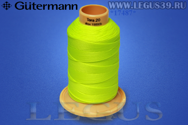 Нитки Gutermann (Гутерман) Tera №20MK 200м #3835 желтый лимонный кислотный# 732060 *17487* (40г) Нитки Gutermann (Гутерман) Tera №20MK 200м #3835 желтый лимонный кислотный# 732060 *17487* (40г)