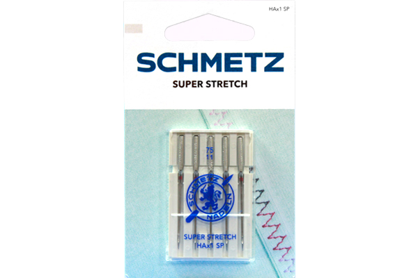 130/705H СуперСтрейч   № 75  Schmetz 5шт. *17860* canu:22:82.FB1.VMS SUPER STRETCH Иглы швейные