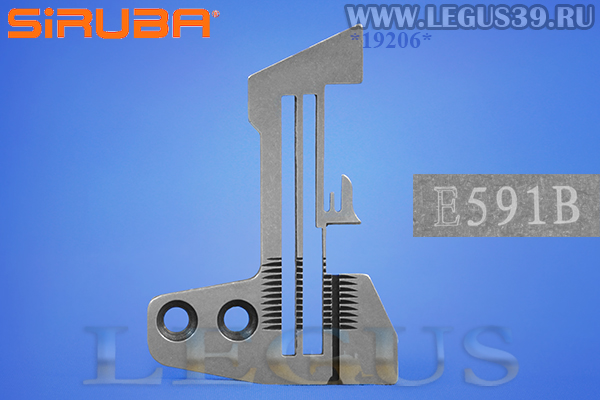 Игольная пластина SIRUBA E 591B (E591B, E-591B) стандарт 4х нитка *19206*