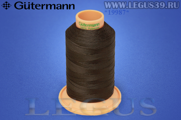 Нитки Gutermann (Гутерман) Tera №40MK 400м #696 коричневый темный# 707430 *19987* (44г)