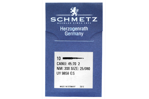 UY9858GS №200 Schmetz canu:45:70 2 Иглы швейные *20485* для мешкозашивочной машины