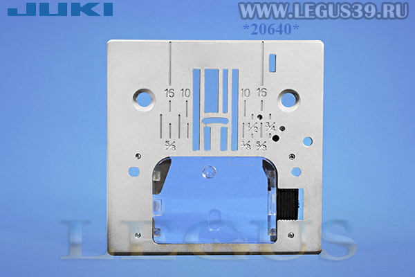 Игольная пластина Б.М. Juki HZL-35 *20640* 40052009 51077  J88032 (Troat plate) (ORIGINAL) оригинал арт.47630