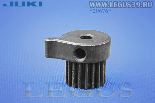 Шкив Б.М. Juki HZL F/G/DX-series 18 зубов TEETH (pulley teeth) *20676* 40055530 (втулка на двигатель) ø Ø вала 3 мм (ORIGINAL) оригинал арт.193485
