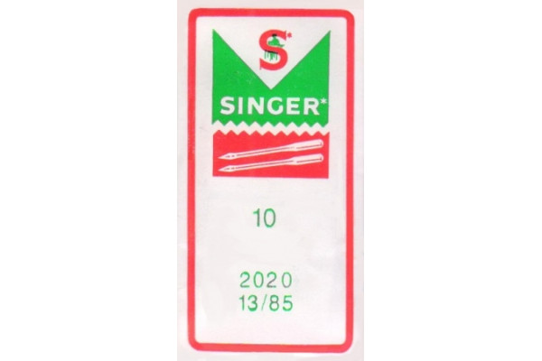 Иглы Singer 2020 № 85/13 стандарт (10 штук в блистере) *01295*