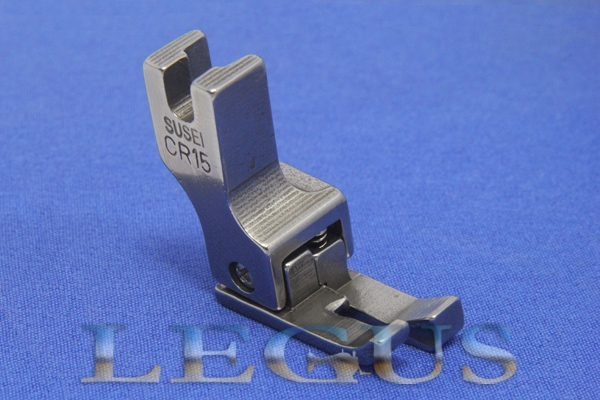 Лапка CR 15 (1,5 мм) отстрочка *01891* (CR15 CR-15) лапка отделочная с подпружиненной правой частью подошвы