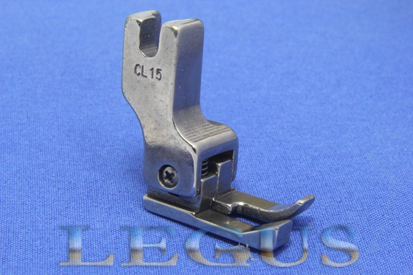 Лапка CL 15 (1,5 мм) отстрочка *01900* (CL15 CL-15) лапка отделочная с подпружиненной левой частью подошвы