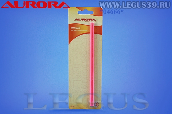 Карандаш для квилтинга Aurora красный (розовый) AU-327 *04666* арт. 77273