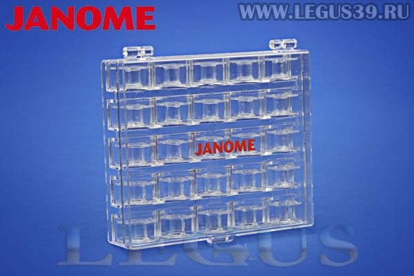 Шпулька Б.М. Janome 25 штук в упаковке, стандарт пластик *06806* 200277006 (200-277-006) (110г)