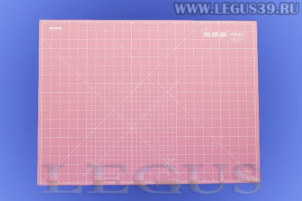 Мат для раскроя  OLFA 600*450*2мм, формат А2, цвет розовый, толщина 2мм *08535* RM-IC-S/Pink