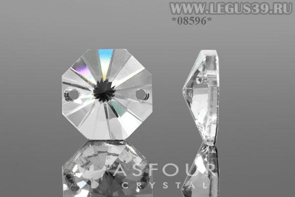 Стразы пришивные октагон 14мм (1x72шт) Asfour Crystal арт.632 *08596*