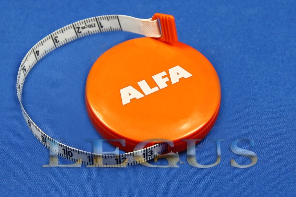 Метр-рулетка портновский ALFA 1,50 метра AF-3401 *11107* Measuring tape Сантиметр портновский