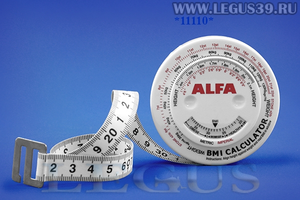 Метр-рулетка биометрический ALFA 1,5 м     AF-3453 *11110*