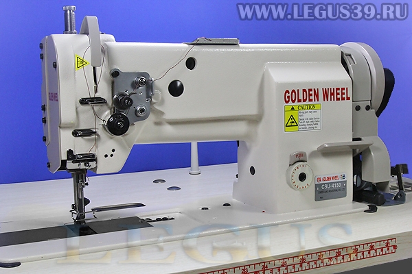 Швейная машина GOLDEN WHEEL CSU-4150 *11352* тройное продвижение для тяжелых материалов и кожи, нитка 20ка max
