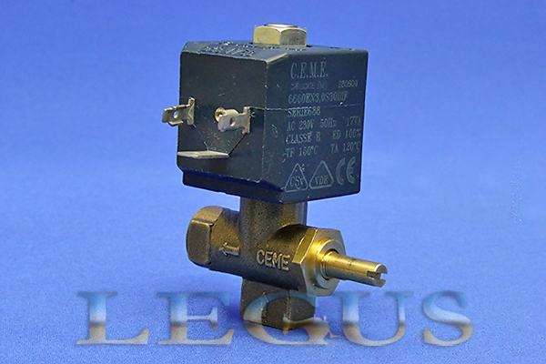 Электрозатвор с клапаном C.E.M.E.  N0050 для STIROLUX GEN012 и 014 (A82 , A 82 , A-82)  *12276*