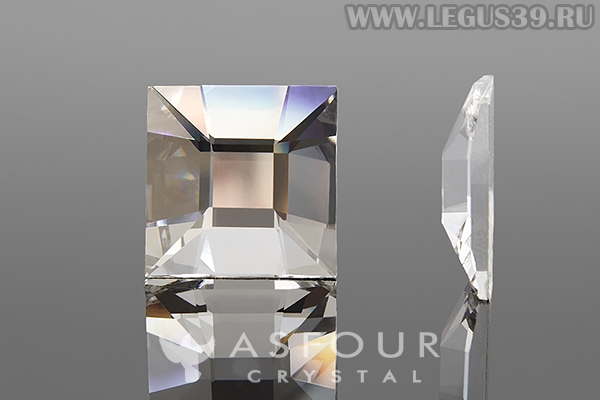 Стразы клеевые квадрат 26мм (1шт.)(16шт) Asfour *12320* Crystal  арт.674