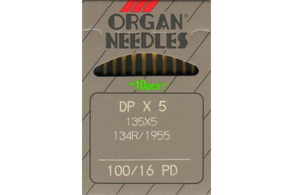134R PD   №100  Organ Иглы швейные *03821*